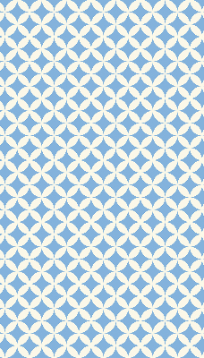Verdunkelungsrollo mit blauem Sternenmuster