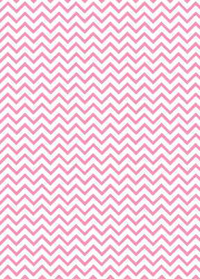 Rollo lichtundurchlässig mit horizontalen rosa Zickzacklinien