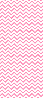 Rollo lichtundurchlässig mit horizontalen rosa Zickzacklinien