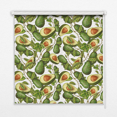 Verdunkelungsrollo in der Farbe Avocado