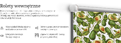 Verdunkelungsrollo in der Farbe Avocado