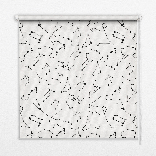 Fenster Rollo mit Motiv Sternbilder