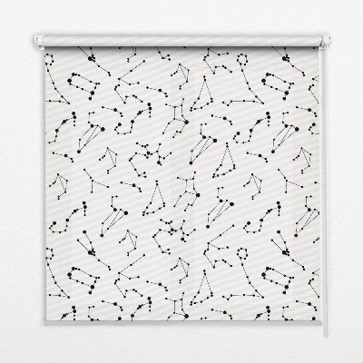 Fenster Rollo mit Motiv Sternbilder