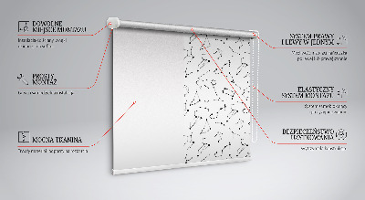 Fenster Rollo mit Motiv Sternbilder