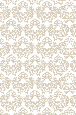 Rollo lichtundurchlässig in Beige mit Muster