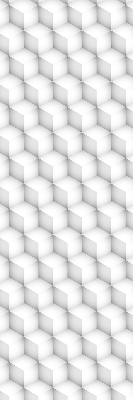 Rollo lichtundurchlässig mit 3D-Würfelmuster