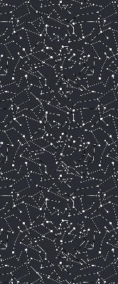 Rollo lichtundurchlässig mit Motiv 'Konstellation'