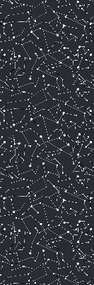 Rollo lichtundurchlässig mit Motiv 'Konstellation'