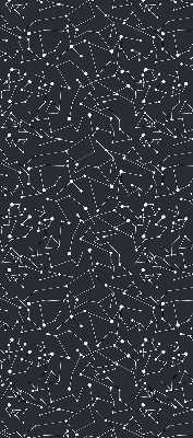 Rollo lichtundurchlässig mit Motiv 'Konstellation'
