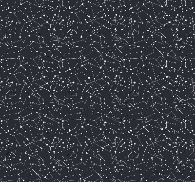 Rollo lichtundurchlässig mit Motiv 'Konstellation'