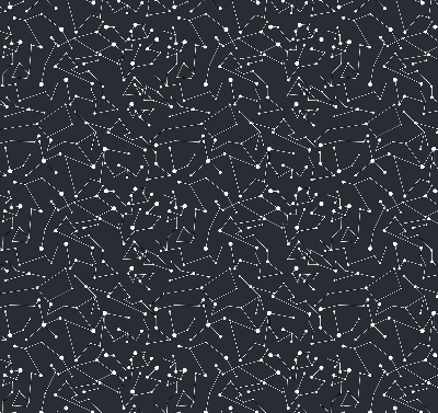 Rollo lichtundurchlässig mit Motiv 'Konstellation'
