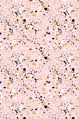 Rollo lichtundurchlässig mit farbigen Flecken auf rosafarbenem Hintergrund