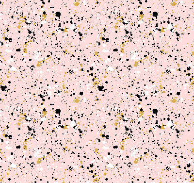 Rollo lichtundurchlässig mit farbigen Flecken auf rosafarbenem Hintergrund