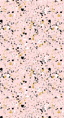 Rollo lichtundurchlässig mit farbigen Flecken auf rosafarbenem Hintergrund
