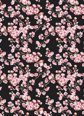 Rollo lichtundurchlässig mit Motiv „Blüten vom Baum“