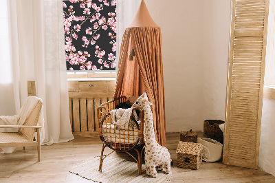 Rollo lichtundurchlässig mit Motiv „Blüten vom Baum“