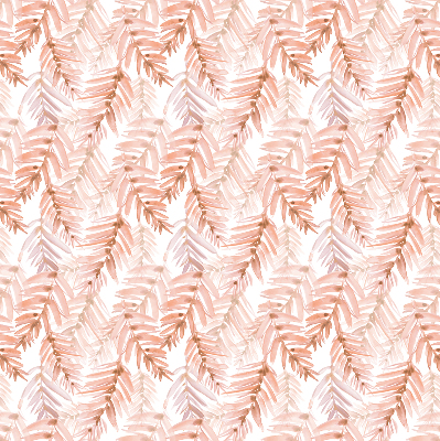 Verdunkelungsrollo mit rosa Blattmuster