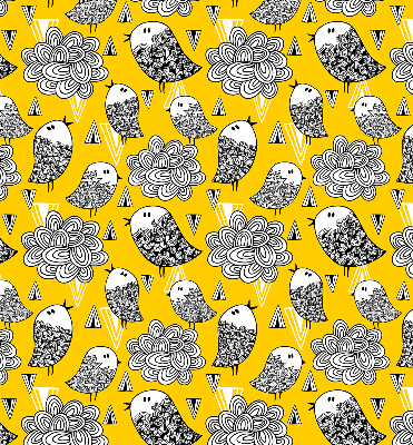 Rollo lichtundurchlässig mit Motiv Vögel