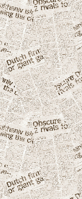 Rollo lichtundurchlässig mit Zeitungsdruckmuster
