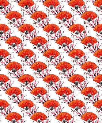 Fenster Rollo in Rot für Fans