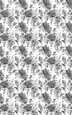 Rollo lichtundurchlässig mit gezeichneter Naturillustration