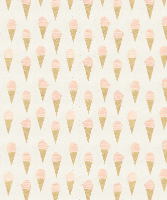 Rollo lichtundurchlässig mit Eiscreme-Motiv