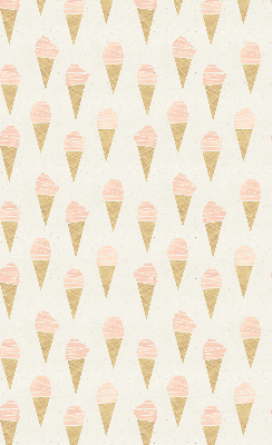 Rollo lichtundurchlässig mit Eiscreme-Motiv