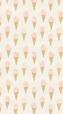 Rollo lichtundurchlässig mit Eiscreme-Motiv