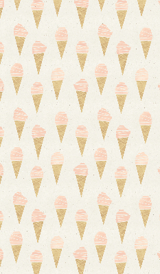 Rollo lichtundurchlässig mit Eiscreme-Motiv