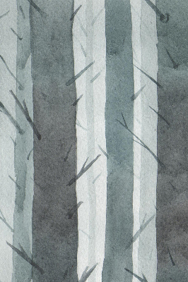 Fenster Rollo mit Baum-Motiv