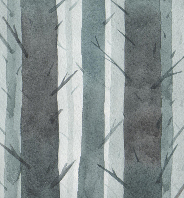 Fenster Rollo mit Baum-Motiv