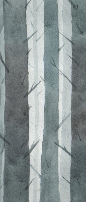 Fenster Rollo mit Baum-Motiv