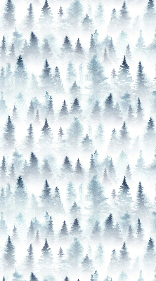 Rollo lichtundurchlässig mit Motiv „Wald im Nebel“