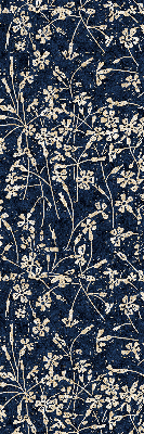 Rollo lichtundurchlässig mit Blumenmuster