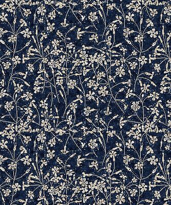 Rollo lichtundurchlässig mit Blumenmuster