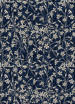 Rollo lichtundurchlässig mit Blumenmuster