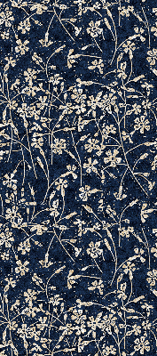 Rollo lichtundurchlässig mit Blumenmuster