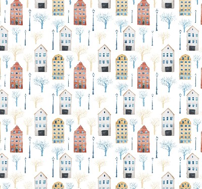 Rollo lichtundurchlässig mit Blockstreifen