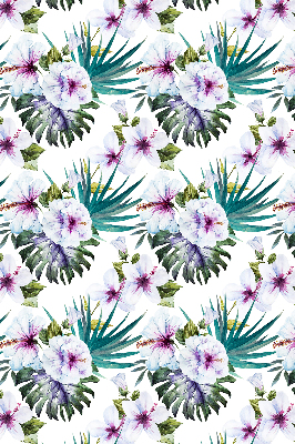 Verdunkelungsrollo mit Blumenmuster