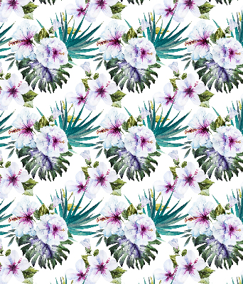 Verdunkelungsrollo mit Blumenmuster