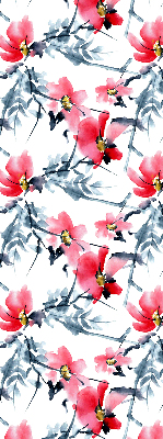 Verdunkelungsrollo mit Blumenmuster
