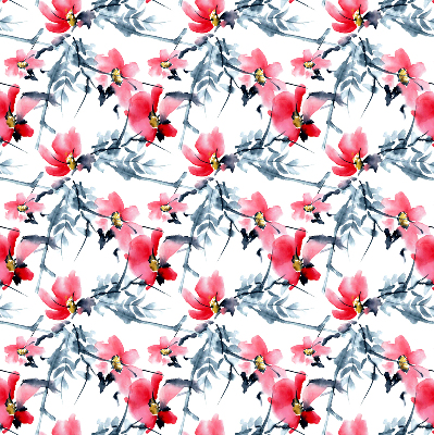 Verdunkelungsrollo mit Blumenmuster