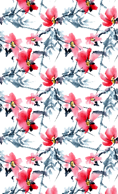 Verdunkelungsrollo mit Blumenmuster