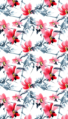 Verdunkelungsrollo mit Blumenmuster