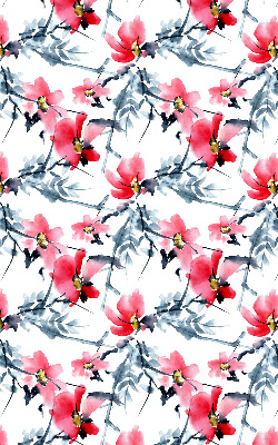 Verdunkelungsrollo mit Blumenmuster