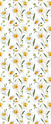 Fenster Rollo mit Gänseblümchen-Motiv