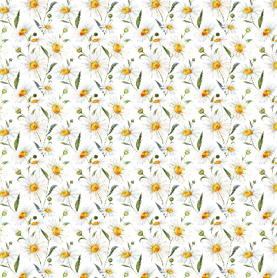 Fenster Rollo mit Gänseblümchen-Motiv