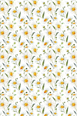 Fenster Rollo mit Gänseblümchen-Motiv