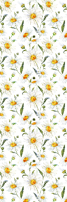 Fenster Rollo mit Gänseblümchen-Motiv