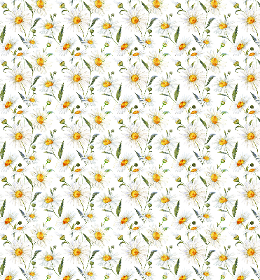 Fenster Rollo mit Gänseblümchen-Motiv